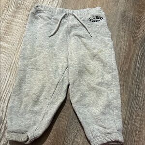 Old Navy Light Gray Kids Joggers with Drawstring